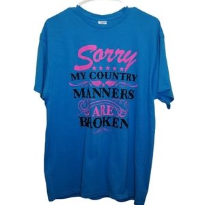 Sorry MY Country Manners Are Broken